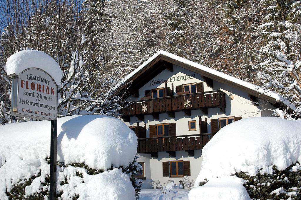 Hotel Haus Florian à Grainau Extérieur photo